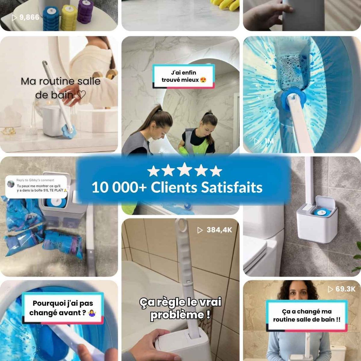 Blimmy® Recharges Hygiéniques – Pack de 36