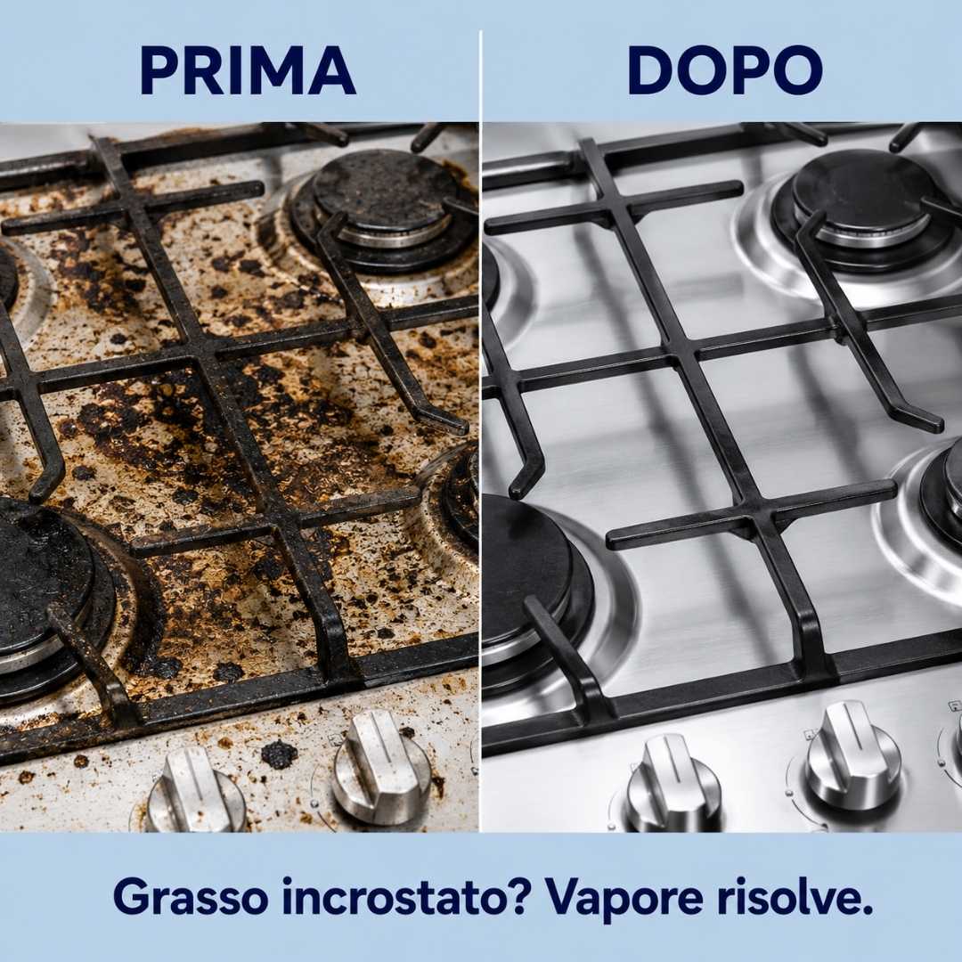 Blimmy® PowerSteam Pro – Pulizia Profonda a Vapore Senza Detergenti