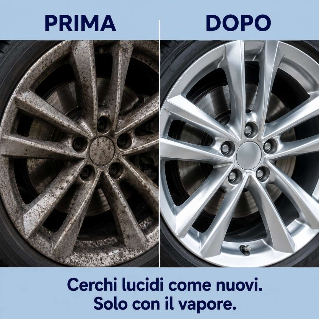 Blimmy® PowerSteam Pro – Pulizia Profonda a Vapore Senza Detergenti
