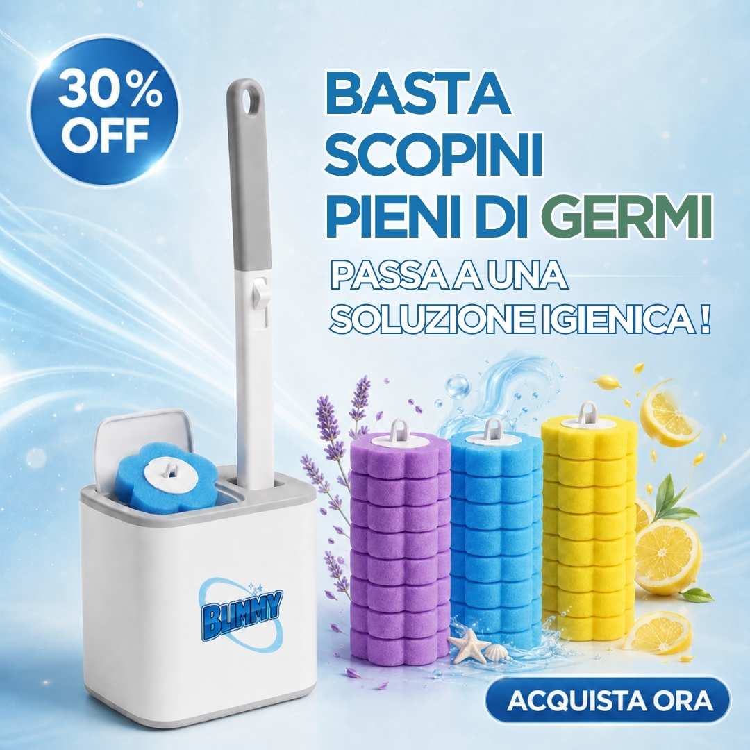 Blimmy® – Il Nuovo Modo Di Pulire Il WC